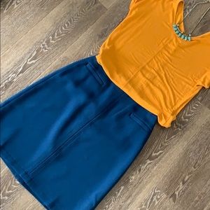 Super soft mustard top